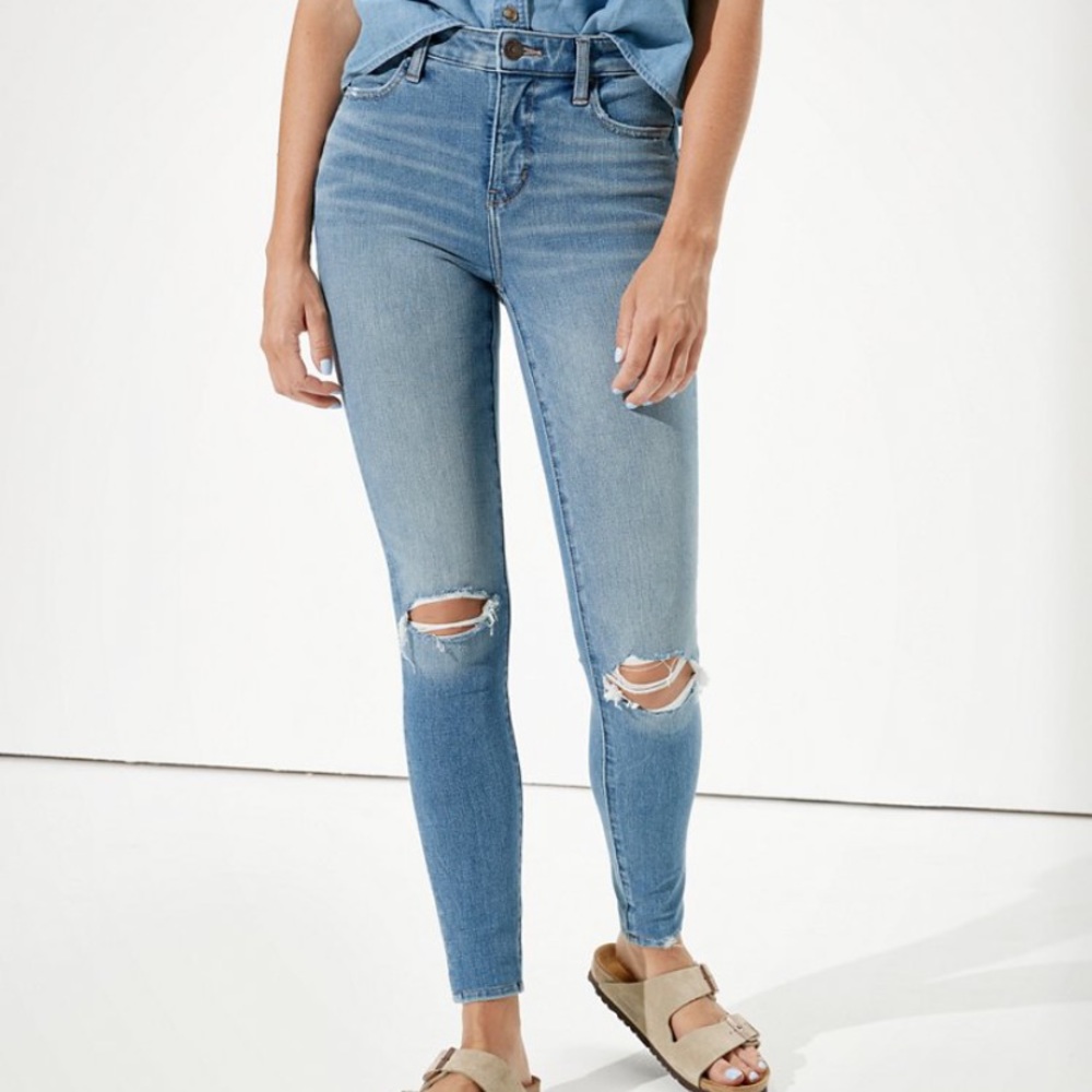 AE Dream Ripped High-Waisted Jegging